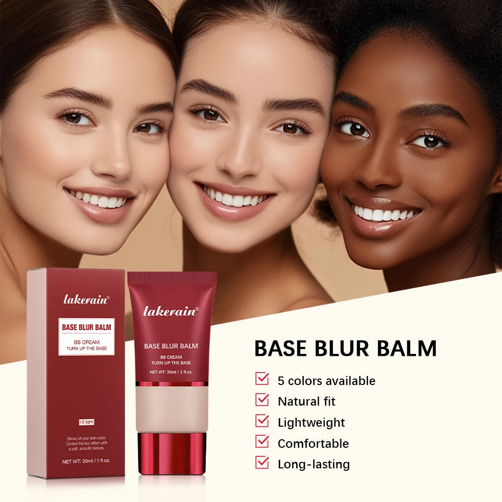 Matte Blur Foundation Balm – Long-Lasting Soft Focus