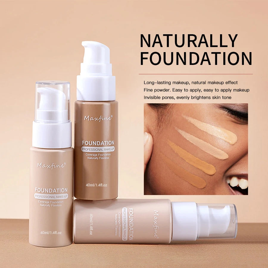 Liquid Foundation Concealer – Long-Wear, Sweat-Resistant