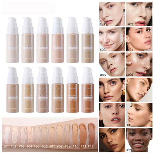 Liquid Foundation Concealer – Long-Wear, Sweat-Resistant
